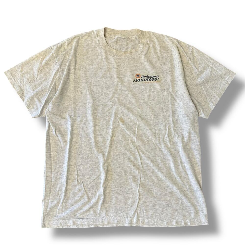 Vintage 1995 76 Performance Racing Tee Bonneville Salt Flats Gray Men’s‎ Large